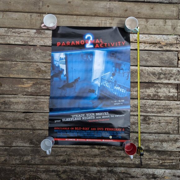 PARANORMAL ACTIVITY 2 movie poster, One sheet DVD release full sized poster - Picture 2 of 10